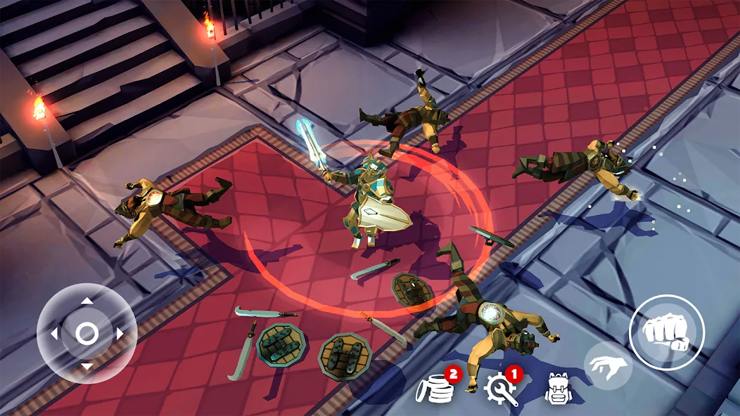 Polygon Fantasy: Action RPG (Полигон Фэнтези) МОД/Взлом [Бесконечные деньги, Монеты и Мега MOD] Screenshot 2