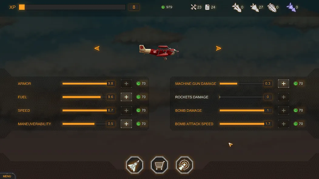 Aircraft Evolution (Эволюция воздушных судов) МОД/Взлом [Много денег, Монет и Все открыто] Screenshot 3