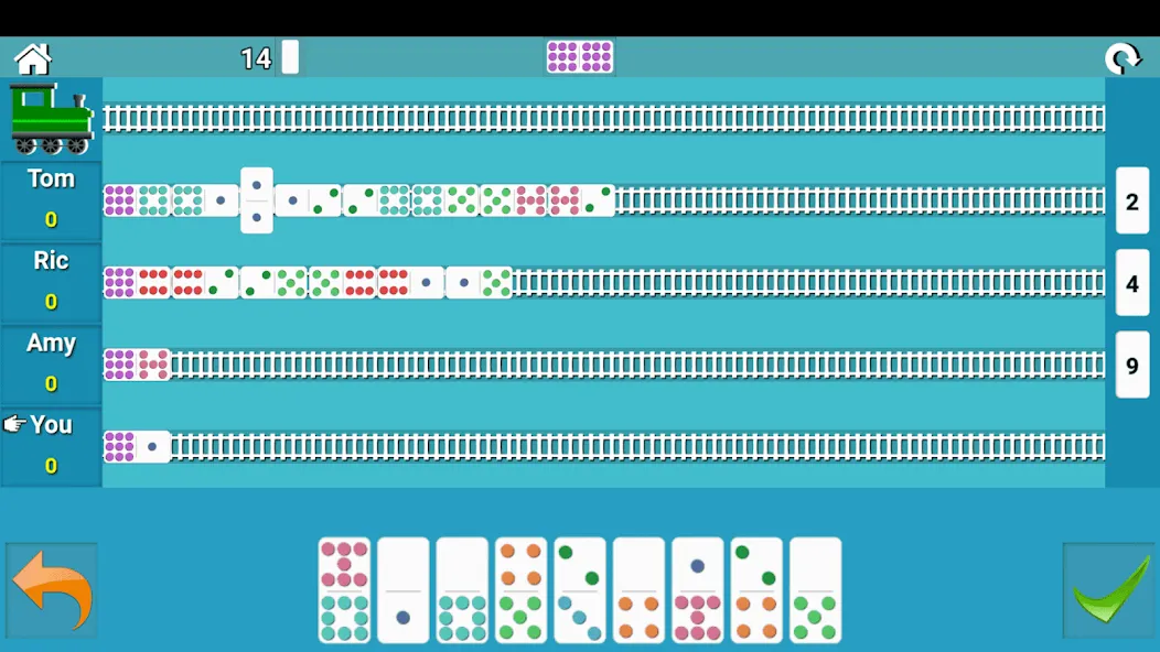 Train Dominoes (Трейн Доминос) МОД/Взлом [Деньги, Монеты и Меню MOD] Screenshot 3