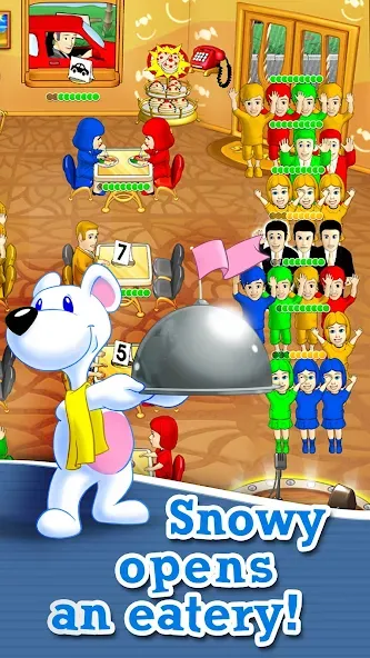 Lunch Rush HD Restaurant Games МОД/Взлом [Деньги, Монеты и Меню MOD] Screenshot 1
