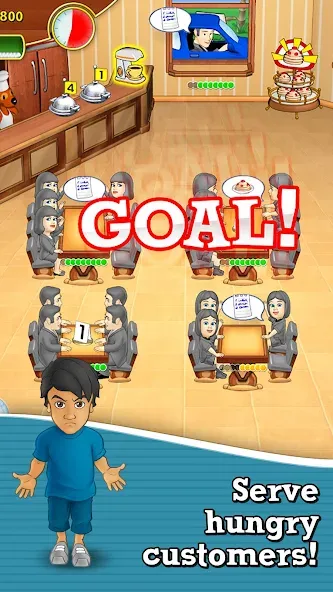 Lunch Rush HD Restaurant Games МОД/Взлом [Деньги, Монеты и Меню MOD] Screenshot 3