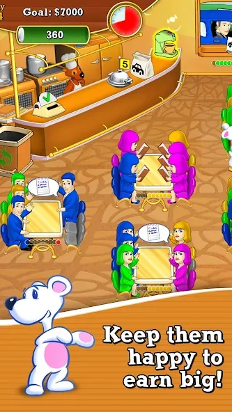Lunch Rush HD Restaurant Games МОД/Взлом [Деньги, Монеты и Меню MOD] Screenshot 4