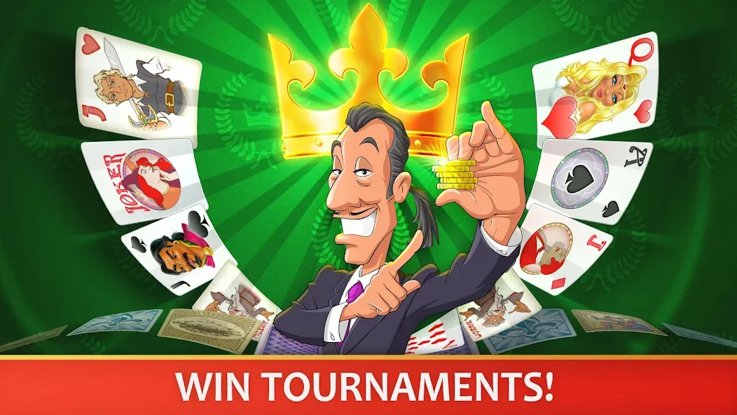 Solitaire Perfect Match МОД/Взлом [Много монет, Открытые уровни и Мега MOD] Screenshot 5