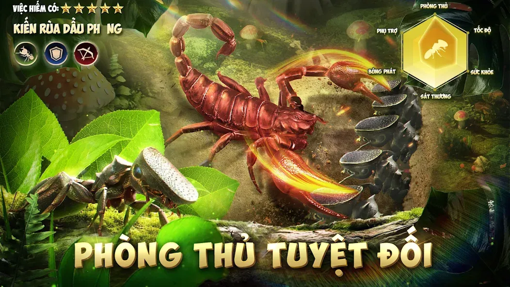 Vương Quốc Kiến - Gamota МОД/Взлом [Деньги, Монеты и Меню MOD] Screenshot 4