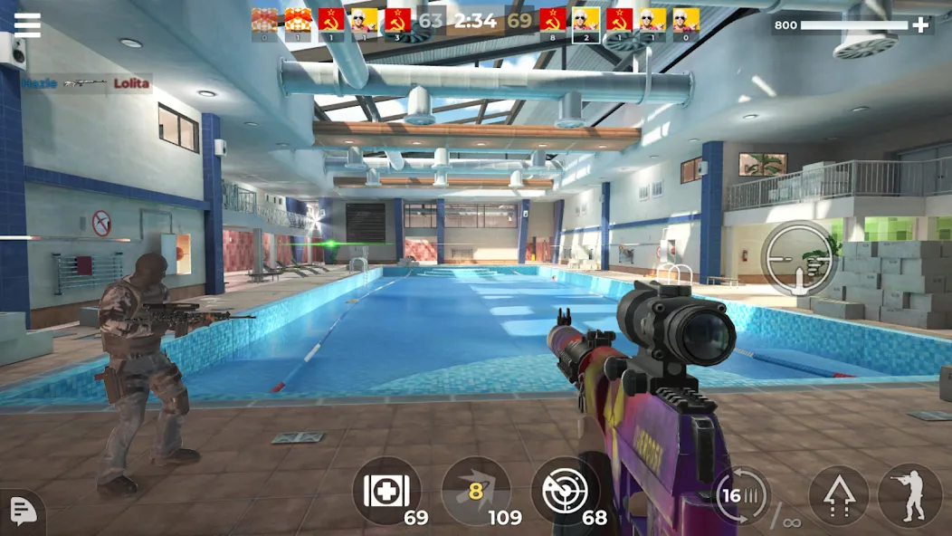 AWP Mode: Online Sniper Action (ЭЙВИПИ Режим) МОД/Взлом [Деньги, Монеты и Меню MOD] Screenshot 3