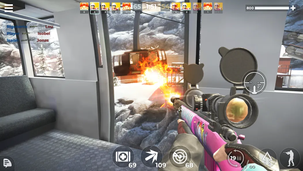 AWP Mode: Online Sniper Action (ЭЙВИПИ Режим) МОД/Взлом [Деньги, Монеты и Меню MOD] Screenshot 4