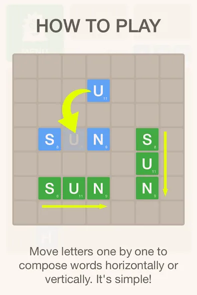 Word Monster Puzzle МОД/Взлом [Все открыто, Дополнительные деньги и Меню MOD] Screenshot 2