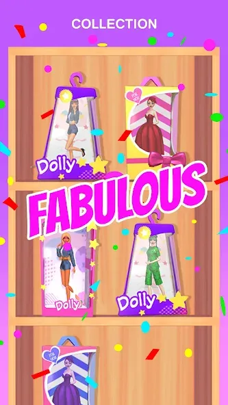 Doll Makeover - DIY 3D Dolly МОД/Взлом [Много денег, Монет и Все открыто] Screenshot 5