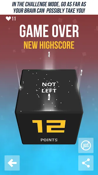 Not Not - A Brain-Buster (Нот Нот) МОД/Взлом [Деньги, Монеты и Меню MOD] Screenshot 3