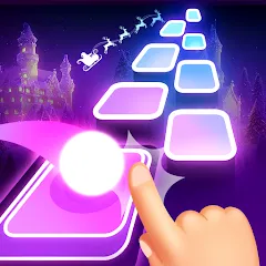 Скачать Tiles Hop: EDM Rush Взлом (Много денег) на Андроид бесплатно