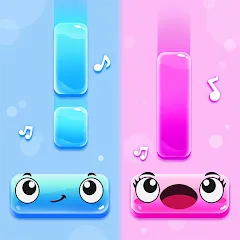 Скачать Duet Tiles: Dual Vocal Music Взлом (Все песни разблокированы) на Андроид