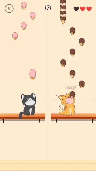 Duet Cats: Cute Cat Music (Дуэт Кэтс) МОД/Взлом [Много денег, Монет и Все открыто] Screenshot 3