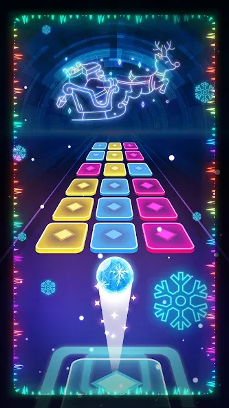 Color Hop 3D - Music Game (Цветной Хоп 3D) МОД/Взлом [Много монет, Открытые уровни и Мега MOD] Screenshot 2