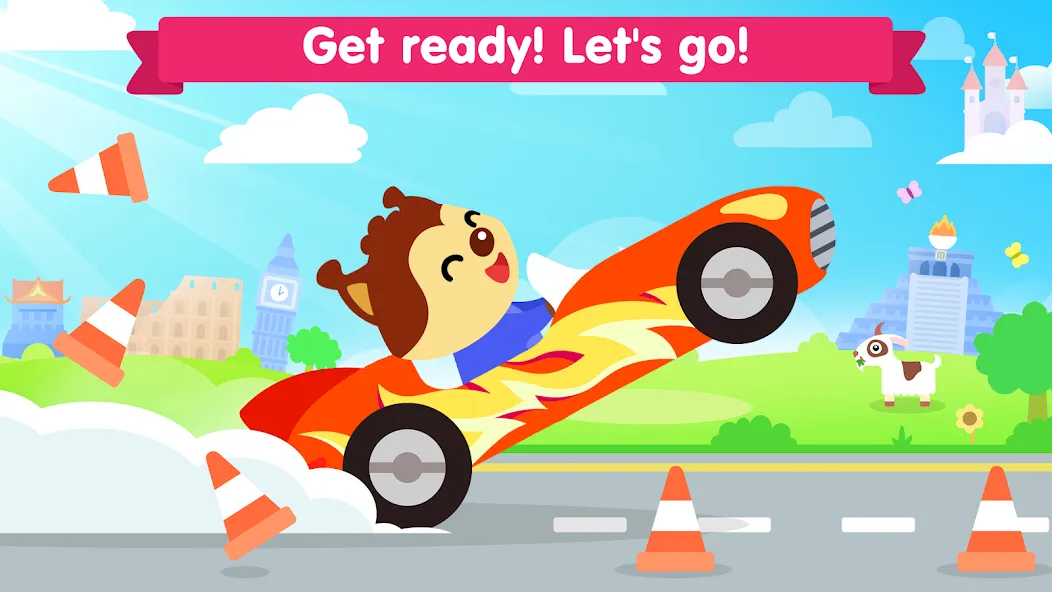 Car games for kids & toddler МОД/Взлом [Все открыто, Дополнительные деньги и Меню MOD] Screenshot 4
