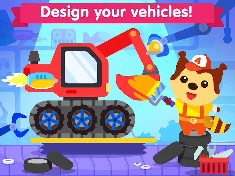 Car games for toddlers & kids МОД/Взлом [Много денег, Монет и Все открыто] Screenshot 4