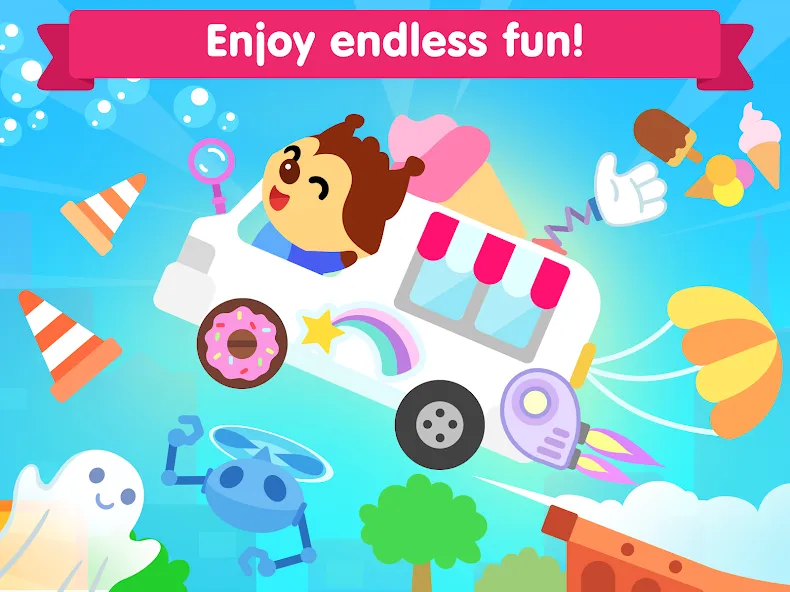 Car games for toddlers & kids МОД/Взлом [Много денег, Монет и Все открыто] Screenshot 5