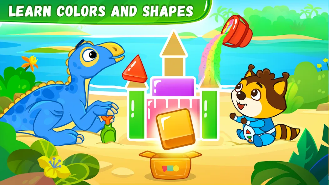 Games for kids 3 years old МОД/Взлом [Меню, Бесконечные монеты и Открытые уровни] Screenshot 4