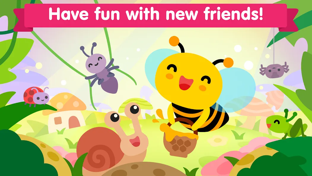 Animal sounds games for babies МОД/Взлом [Деньги, Монеты и Меню MOD] Screenshot 4