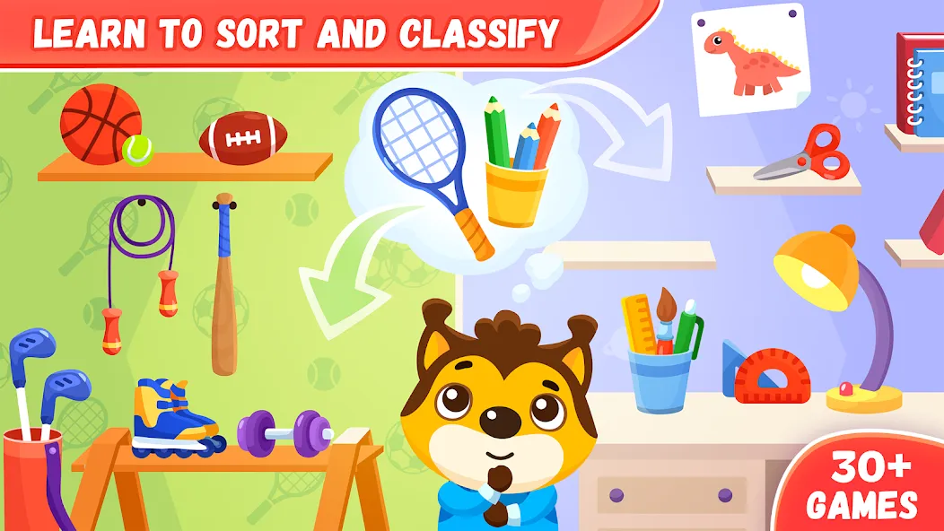 Educational games for kids 2-4 МОД/Взлом [Много денег, Монет и Все открыто] Screenshot 3