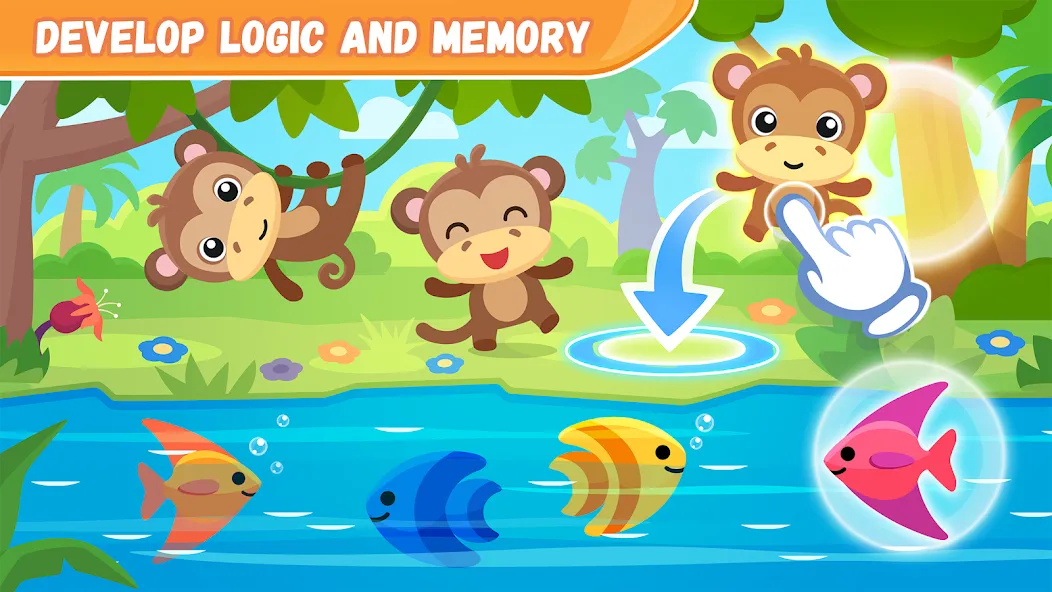 Educational games for kids 2-4 МОД/Взлом [Много денег, Монет и Все открыто] Screenshot 4