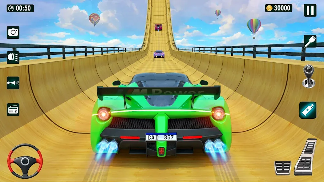 GT Car Stunt 3D: Ramp Car Game МОД/Взлом [Бесконечные деньги, Монеты и Мега MOD] Screenshot 1