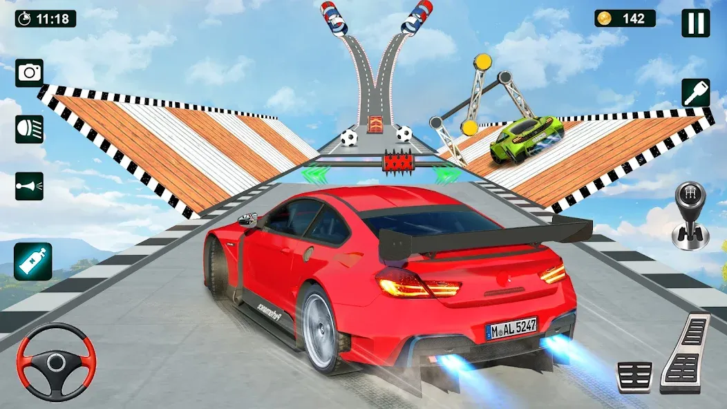 GT Car Stunt 3D: Ramp Car Game МОД/Взлом [Бесконечные деньги, Монеты и Мега MOD] Screenshot 4