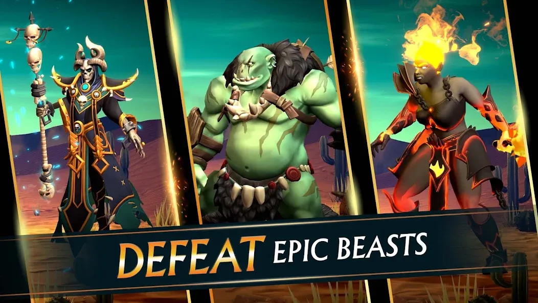 Puzzle Quest 3 - Match 3 RPG (Пазл Квест 3) МОД/Взлом [Меню, Бесконечные монеты и Открытые уровни] Screenshot 4