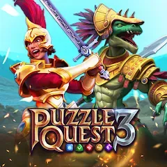 Скачать Puzzle Quest 3 - Match 3 RPG Взлом (Много денег) на Андроид