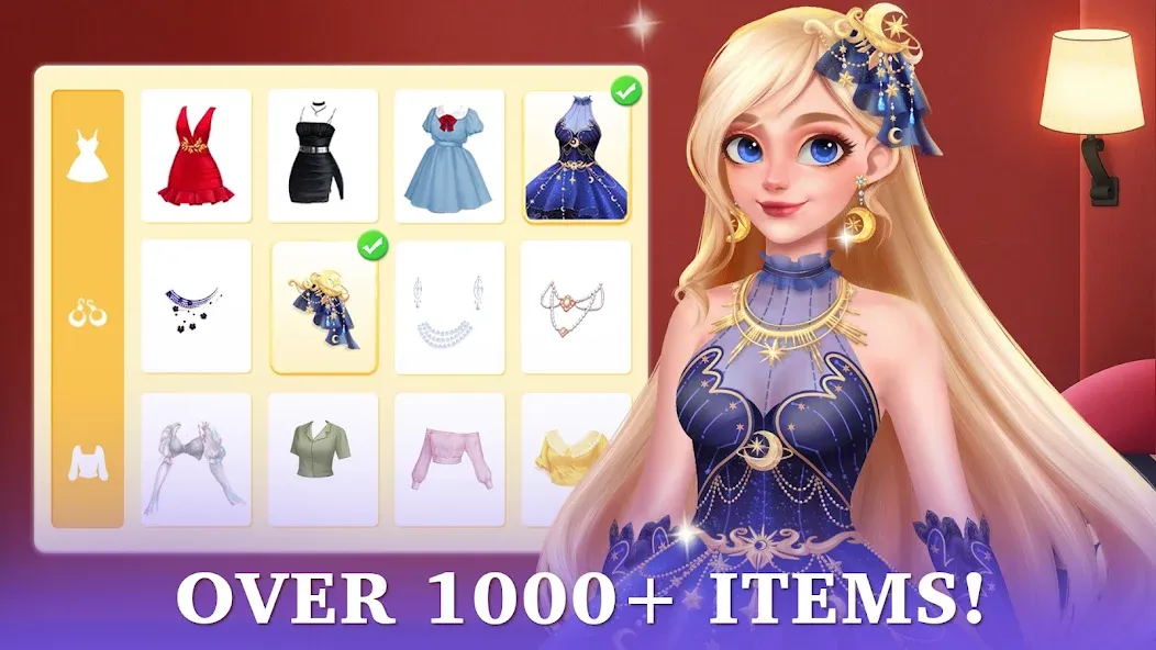 Fantasy Stylist: Match 3 (Фантазийный стилист) МОД/Взлом [Бесконечные деньги, Монеты и Мега MOD] Screenshot 3