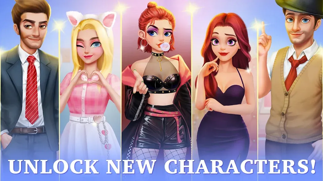 Fantasy Stylist: Match 3 (Фантазийный стилист) МОД/Взлом [Бесконечные деньги, Монеты и Мега MOD] Screenshot 5