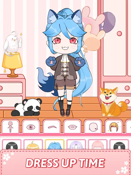 Vivi Story - Dress Up Game (Виви Стори) МОД/Взлом [Бесконечные деньги, Монеты и Мега MOD] Screenshot 1