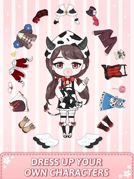 Vivi Story - Dress Up Game (Виви Стори) МОД/Взлом [Бесконечные деньги, Монеты и Мега MOD] Screenshot 4