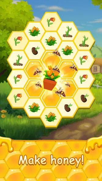 Honey Bottles - merge puzzle (Хани Ботлс) МОД/Взлом [Много денег, Монет и Все открыто] Screenshot 3