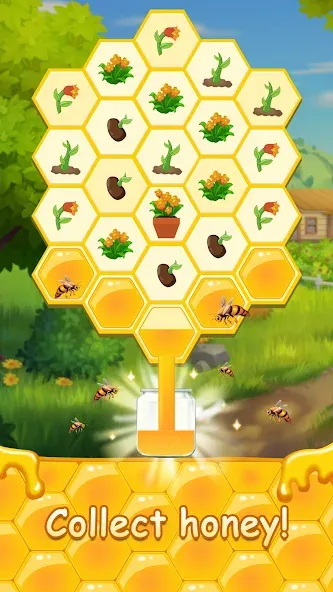Honey Bottles - merge puzzle (Хани Ботлс) МОД/Взлом [Много денег, Монет и Все открыто] Screenshot 4