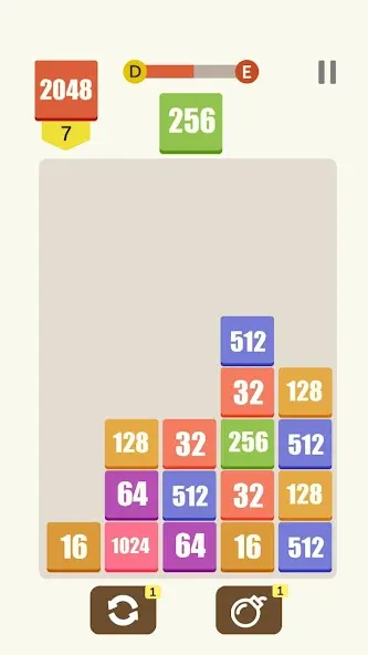 Target 2048 (Таргет 2048) МОД/Взлом [Деньги, Монеты и Меню MOD] Screenshot 3