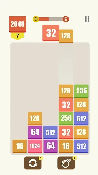 Target 2048 (Таргет 2048) МОД/Взлом [Деньги, Монеты и Меню MOD] Screenshot 4