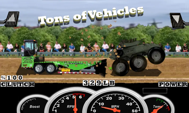 Tractor Pull МОД/Взлом [Все открыто, Дополнительные деньги и Меню MOD] Screenshot 3