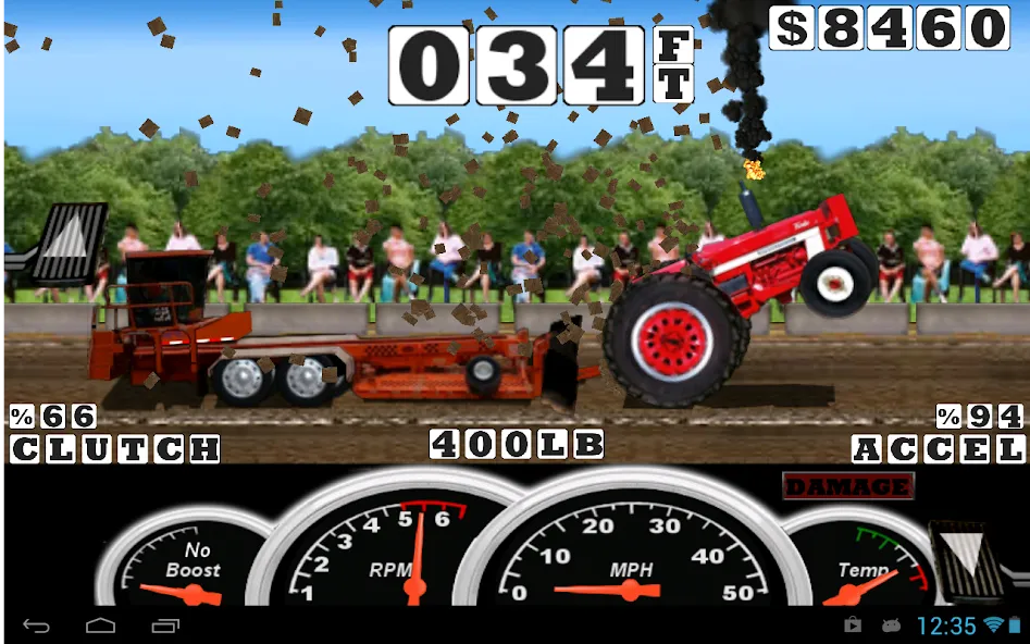 Tractor Pull МОД/Взлом [Все открыто, Дополнительные деньги и Меню MOD] Screenshot 5