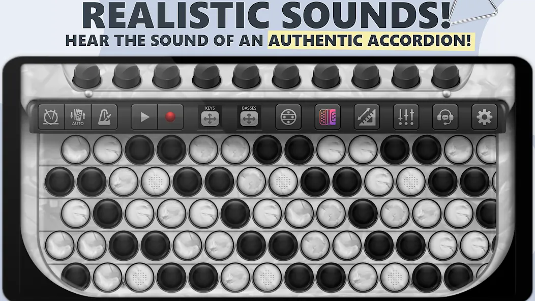 Accordion Chromatic Button (Аккордеон с хроматическими кнопками) МОД/Взлом [Все открыто, Дополнительные деньги и Меню MOD] Screenshot 1