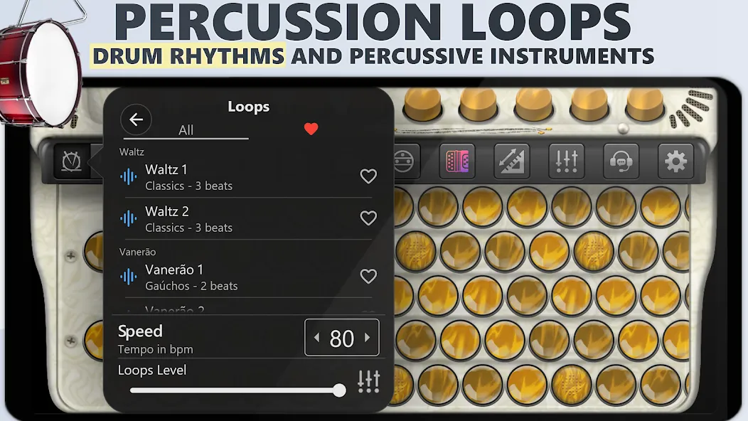 Accordion Chromatic Button (Аккордеон с хроматическими кнопками) МОД/Взлом [Все открыто, Дополнительные деньги и Меню MOD] Screenshot 3