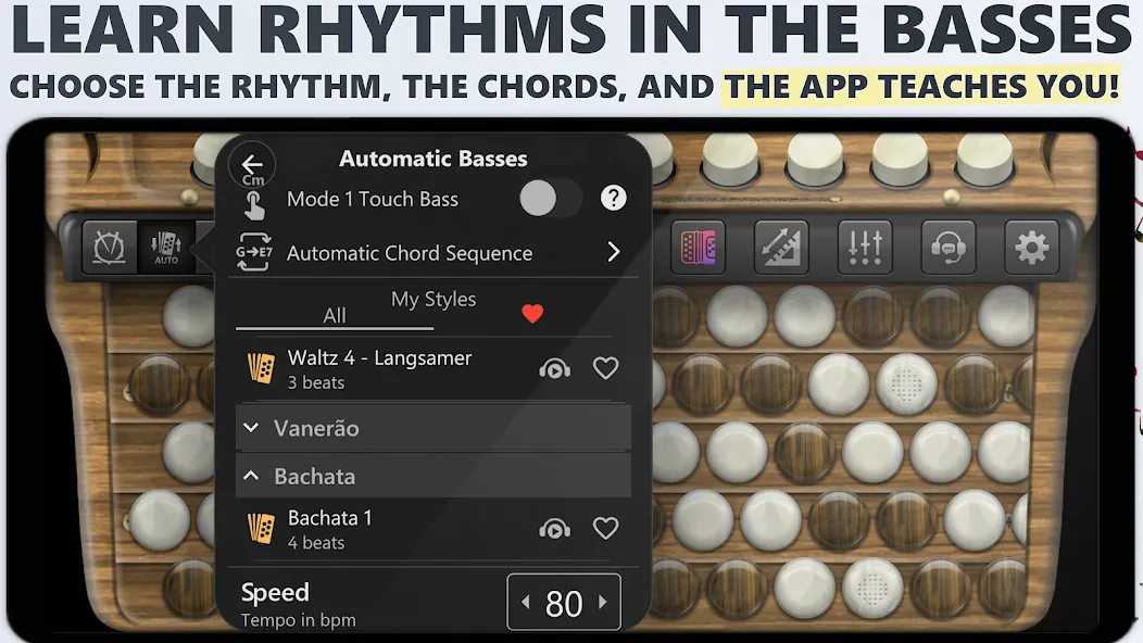 Accordion Chromatic Button (Аккордеон с хроматическими кнопками) МОД/Взлом [Все открыто, Дополнительные деньги и Меню MOD] Screenshot 4