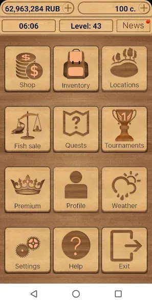 True Fishing. Simulator МОД/Взлом [Бесконечные деньги, Монеты и Мега MOD] Screenshot 1