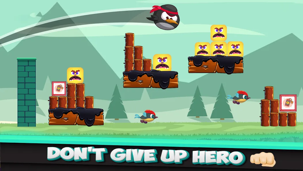 Angry Penguin (Энгри Пенгвин) МОД/Взлом [Много денег, Монет и Все открыто] Screenshot 3