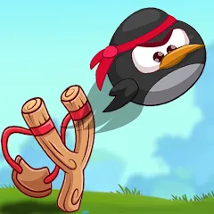 Скачать Angry Penguin Взлом (Много денег и кристаллы) на Андроид бесплатно