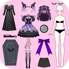 Скачать взломанную Magic Princess: Dress Up Games на Андроид (Много денег)