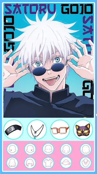 Anime Avatar Maker 2: Dress Up (Долл Аниме Аватар Мейкер Гейм) МОД/Взлом [Много монет, Открытые уровни и Мега MOD] Screenshot 1