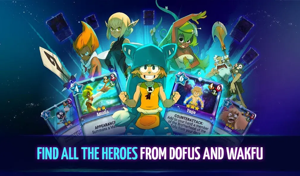 KROSMAGA - The WAKFU Card Game (Кросмага) МОД/Взлом [Меню, Бесконечные монеты и Открытые уровни] Screenshot 3