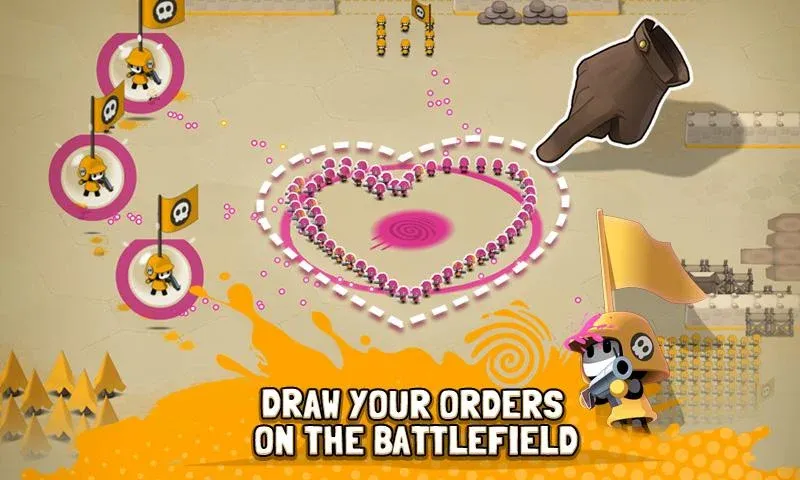 Tactile Wars (Тактильные войны) МОД/Взлом [Много монет, Открытые уровни и Мега MOD] Screenshot 2