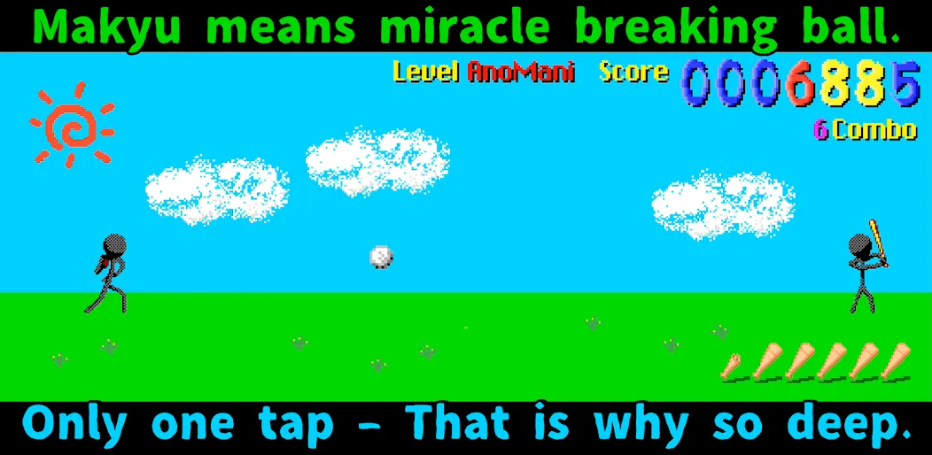 Makyu-san: Casual Batting Game (Макью) МОД/Взлом [Деньги, Монеты и Меню MOD] Screenshot 1