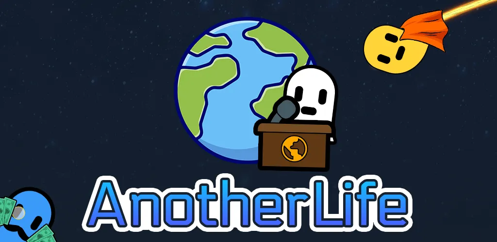 Another Life - Life Simulator (Аназер Лайф) МОД/Взлом [Деньги, Монеты и Меню MOD] Screenshot 1